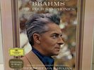 Johannes Brahms The Four Symphonies Herbert Von Karajan, Conductor 4LP Box Set