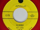 45 Doo Wop LARKS My Reverie APOLLO RED VINYL HEAR