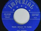 45 R&B Doo Wop SPIDERS Tears Began To Flow IMPERIAL VG++ EHAR