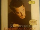 DGG GERMANY  TULIP ED1  BEETHOVEN  9 SYMPHONIES VON KARAJAN - SKL 101/8  8LP  NM