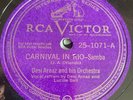 LUCILLE BALL DESI ARNAZ Their only record together  CARNIVAL IN RIO RCA 78
