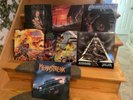 Thrash Metal 7 LP's, Laaz Rockit, Mekong Delta, Grinder,