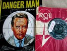45.   EDWIN ASTLEY     SAINT  /   DANGER MAN  very rare UK DEMO     7