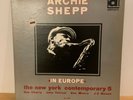 Archie Shepp The New York Contemporary 5 In Europe Delmark DL-409 SAMPLE LP