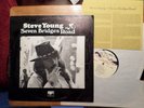 BLUE CANYON LP RECORD/STEVE YOUNG/SEVEN BRIDGES ROAD/OUTLAW COUNTRY EX VINYL