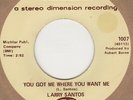 Larry Santos  You Got Me Where You Want Me Evolution Soul Northern Motown