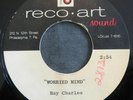 RAY CHARLES: You Don't Know Me Reco-Art Metal Acetate 45 Test Pressing VG