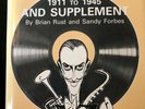 BRITISH DANCE BAND DISCOGRAPHY 1911-1945 Brian Rust 1400+ pages E condition