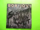 BON JOVI SLIPPERY WHEN WET LP HAIR METAL ORIGINAL 1986