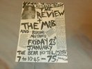 THE MOB - ORIGINAL GIG POSTER FLYER A4 BRISTOL PUNK CRASS RUDIMENTARY PENI VG