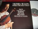 VIKTORIA MULLOVA : BACH/BARTOK/PAGANINI WORKS FOR SOLO VIOLIN LP 1988 PHILIPS NL