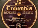 EUROJAZZ   Van Phillips (his first) + Al Bowlly   Sometimes   Columbia 5209