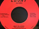Rare Funk Gospel Soul 45 THE SINGING STARS Wait On Jesus EBONY listen