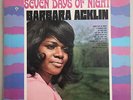 BARBARA ACKLIN SEVEN DAYS OF NIGHT VINYL LP BRUNSWICK EXC 31