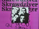 All Skrewed Up LP Punk Oi Vinyl Repress Pink/Lilac NM/NM