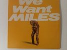 Record Album LP Miles Davis We Want Miles Double LP VG