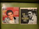 Elvis Presley Jailhouse Rock Heartbreak Hotel 45 vinyl picture sleeves rare