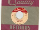 Rockabilly on QUALITY 45 - WARREN SMITH - Rock 'N' Roll Ruby / I'd Rather Be ...
