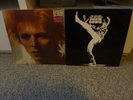 DAVID BOWIE - Space Oddity & Man Who Sold The World 2 x Early Reissue LP Set VG