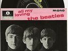 BEATLES ALL MY LOVING RARE UK REPRESS 4-TRACK VINYL EP WITH PICTURE COVER
