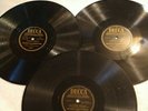 3 BING CROSBY & andrews sisters 78rpm Christmas Decca  records