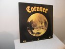 CORONER - R.I.P. - 1987 ALBUM ON NOISE INTERNATIONAL - NEAR MINT RECORD- INSERTS