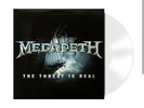 MEGADETH The Threat Is Real LIMITED EDITION White Colored Vinyl LP Record Store