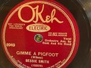 Okeh 8949 BESSIE SMITH w Benny Goodman Bd  GIMME A PIG FOOT 78 rpm BLUES 1933 E+