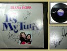 SIGNED 3X Diana Ross MICHAEL DOUGLAS Jill Clayburgh IT'S MY TURN Org. Soundtrack
