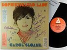 Carol Sloane - Sophisticated Lady LP - Audiophile VG+ Autograph