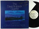 Dave Brubeck Quartet - Concord On A Summer Night LP - Concord Jazz VG+ Autograph