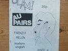 BLAM  #2 UK 1981 RARE PUNK FANZINE FLUX OF PINK INDIANS MODERN ENGLISH AU PAIRS