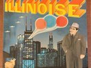 Sufjan Stevens Illinois Illinoise Vinyl Original Superman/Balloon Sticker Cover