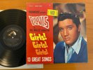 Elvis Presley LP GIRLS   GIRLS   LSP 2621 US FIRST EDITION  1962
