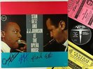 Stan Getz & J.J. Johnson - At The Opera House LP - Verve - V-8490 VG+ Autograph