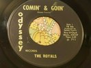 Mod Garage Punk Dancer 45 The Royals Comin' & Goin' / Confusion HEAR