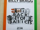 BILLY BRAGG Back To Basics UK double vinyl LP with inners Go  Discs Nr Mint/Mint