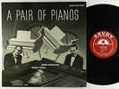 John Mehegan & Eddie Costa - A Pair Of Pianos LP - Savoy Mono DG RVG VG++