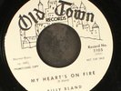 BILLY BLAND: my heart's on fire / can't stop her from dancing OLD TOWN 7