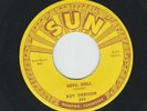 ROCKABILLY - ROY ORBISON - DEVIL DOLL  /  SWEET AND EASY TO - HEAR -1957 SUN 265