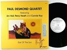 Paul Desmond Quartet - East Of The Sun LP - Discovery VG+ Autograph