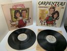 CARPENTERS Christmas Portrait Carpenters Old Fashioned Christmas Original Lp lot