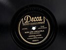 RUM AND COCA COLA CLASSIC 1945 ANDREW SISTERS 78 b ONE MEAT BALL  DECCA 13636 E-