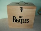 The Beatles 45 RPM Record Storage box Quality Solid Wood New & NICE