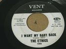 NORTHERN SOUL 45 - THE ETHICS - I WANT MY BABY BACK - VENT RECORDS - PROMO
