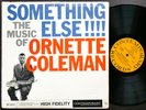 ORNETTE COLEMAN Something Else  LP CONTEMPORARY C 3551 DG MONO Don Cherry
