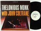 Thelonious Monk With John Coltrane - S/T LP - Riverside - OJC-039 VG+