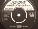Barbara George - I Know (You Don't Love Me Anymore) (7
