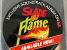 SLADE SOUNDTRACK ALBUM IN FLAME ADVERTISING STICKER 12