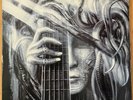 STEVE STEVENS • Atomic Playboys, ORIG 1989 Vinyl LP RARE Lyrics Inner Sleeve VG+